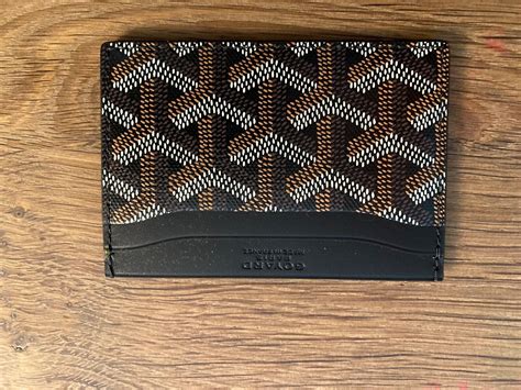 goyard carholder|Goyard card holder retail price.